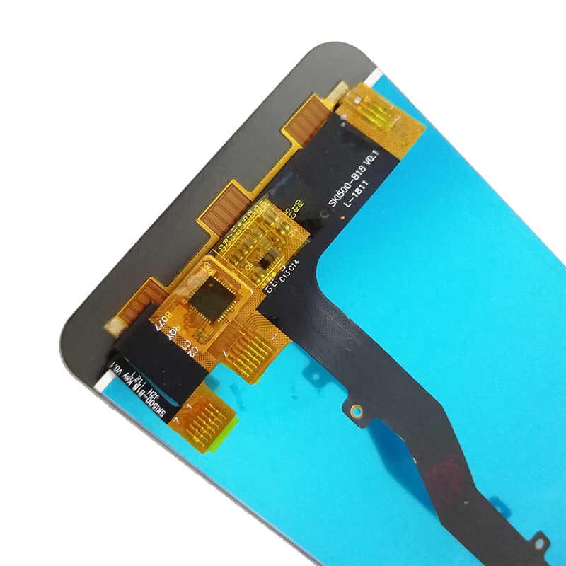 Pantalla LCD de 5 pulgadas con marco para ZTE Blade V8 mini V0850, digitalizador con Sensor táctil, montaje completo, reemplazo de pantalla V8mini