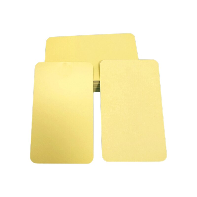 100Pcs Blank Note Papers Message Cards DIY Thank You Cards Office Stationery T84D: Green