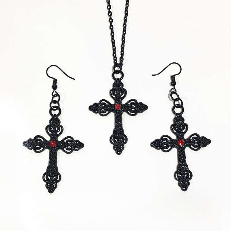 Boucles D'oreilles Pendantes Unisex - Style Rock Gothique Punk Rétro - Acier Inoxydable - Neuf Avec étiquettes