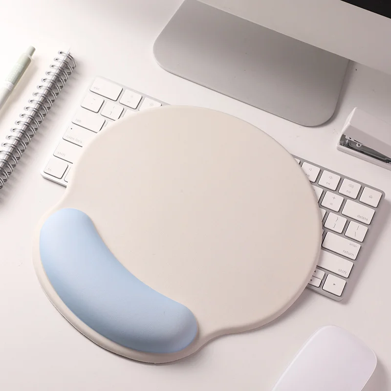 Polssteun Muismat Toetsenbord Pad Set Ergonomisch Kussen Gaming Muizen Mat Office Home Pc Laptop Desktop 3d Hand Ondersteuning Muismat: Wijn Rood