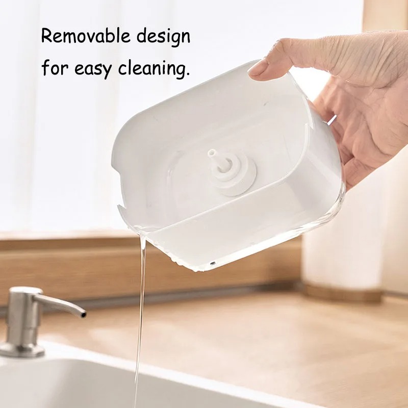 Liquid Soap Dispenser Large Capacity Manual Foam Soap Dispenser Touchless Kitchen Sink Dishwashing Detergent Home Accessories