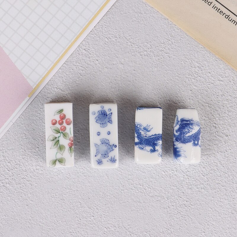 1:12 Dollhouse Miniature Ceramics Chopsticks Tube Model Kitchen Dolls Accessories Toys