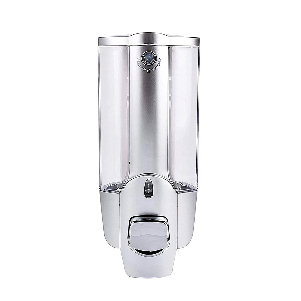 500ml Wall Mount Hand Liquid Soap Dispenser Pump Single-head Manual Hand Liquid Shampoo Shower Gel Dispenser Lotion Container