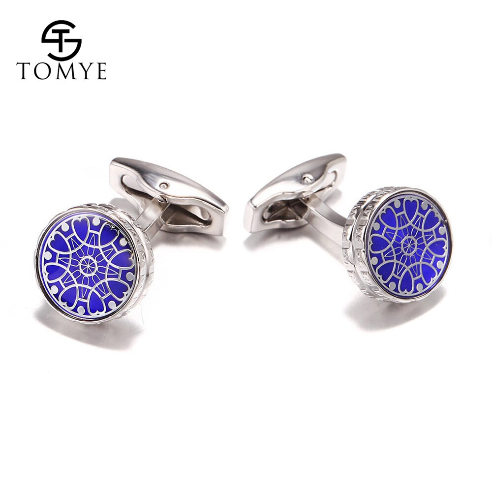 Gemelos para hombre TOMYE XK20S026, gemelos redondos de Metal de para