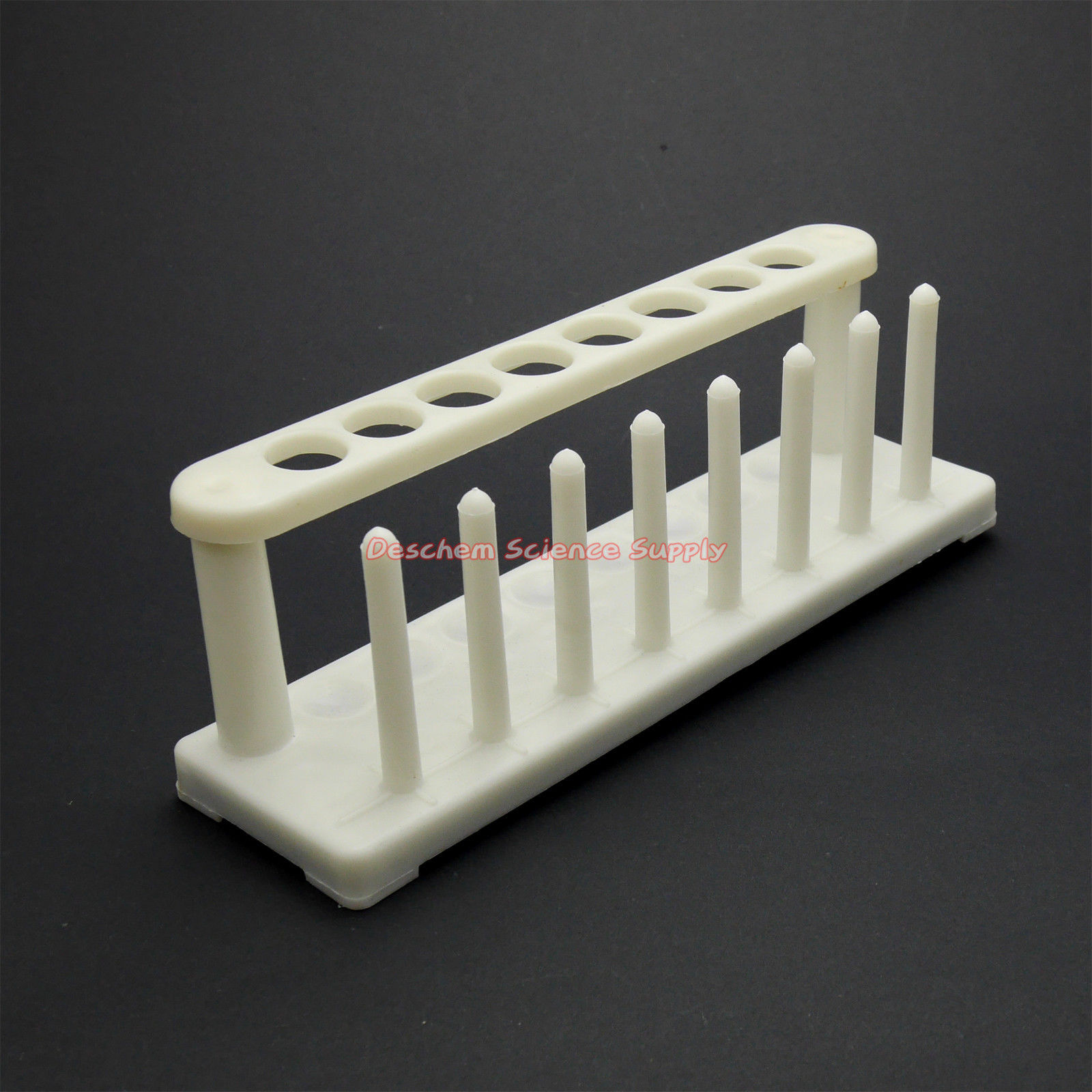 8-Hole,20mm&18mm,Lab Plastic Test Tube Rack Holder,Support Burette Stand