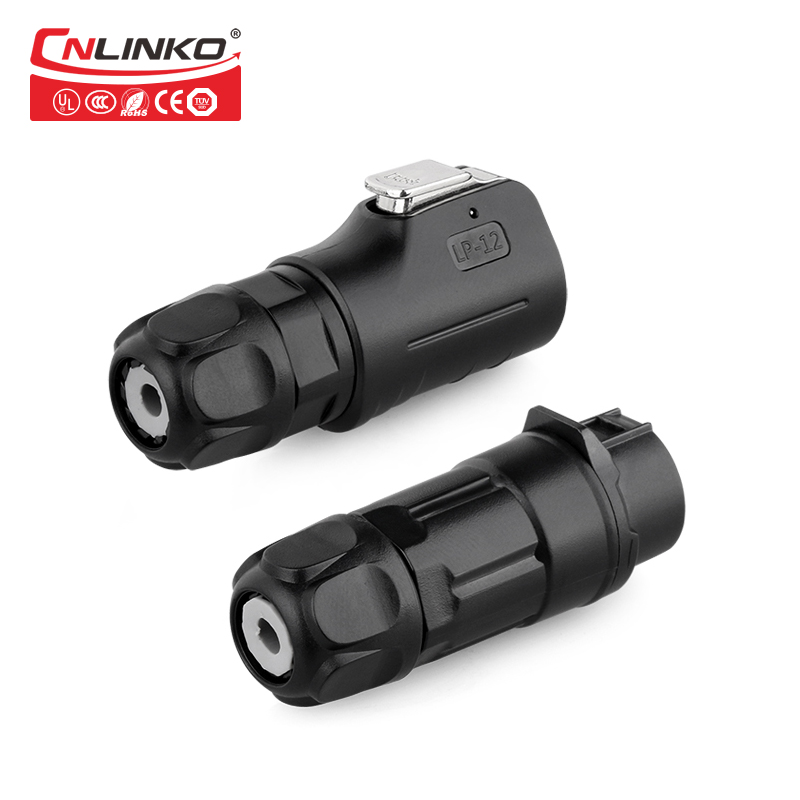 CNLINKO M12 2 pin 5A Man Vrouw Plug En Paring Plug Power Waterdichte IP67 Cable Connector Voor Led Apparatuur