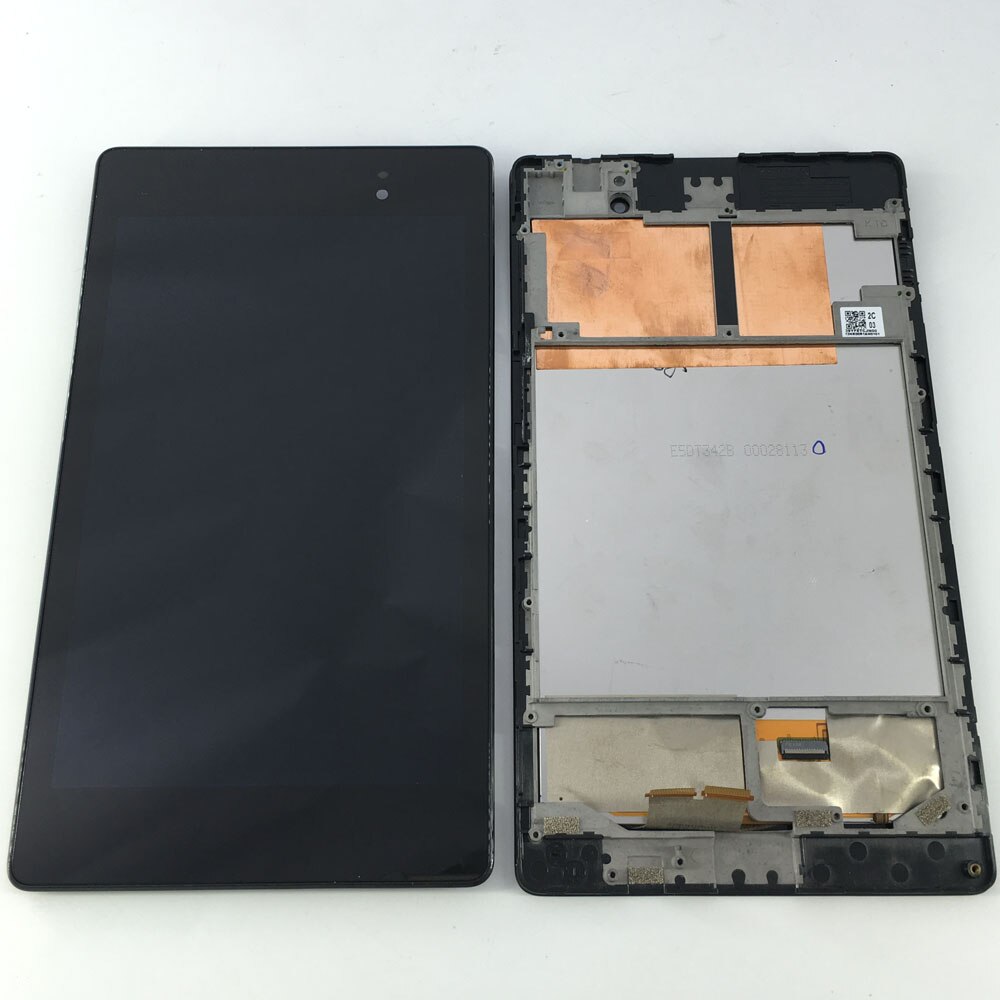 7 "Lcd Touch Screen Assembly Met Frame Voor Asus Google Nexus 7 2nd ME571 ME571KL ME571K K008 ME572CL ME572 Nexus7C: for me572cl