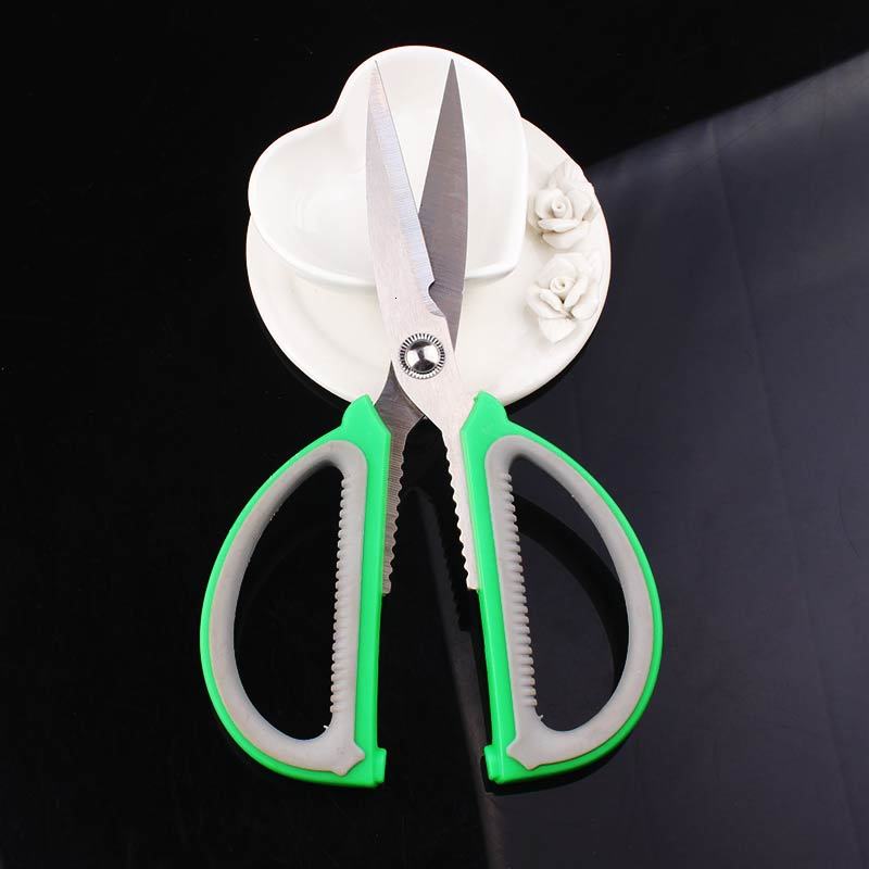Tijeras de cocina DIY, tijeras duraderas para oficina escolar, tijeras de corte de papel, tijeras de acero inoxidable para el hogar, tijeras afiladas para estudiantes: JD050M
