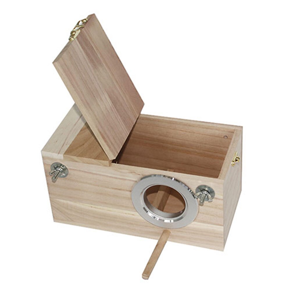 Parakeet Nest Box Birdcage Bird House Budgie Wooden Mating Breeding Box For Lovebirds Bird Wooden House