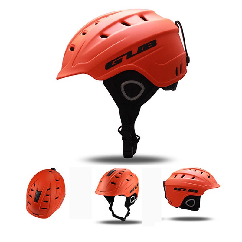 Casco de esquí de CE integrado medio cubierto para hombre y mujer cascos de esquí de skateboard snowboard y bicicleta casco de esquí deportivo