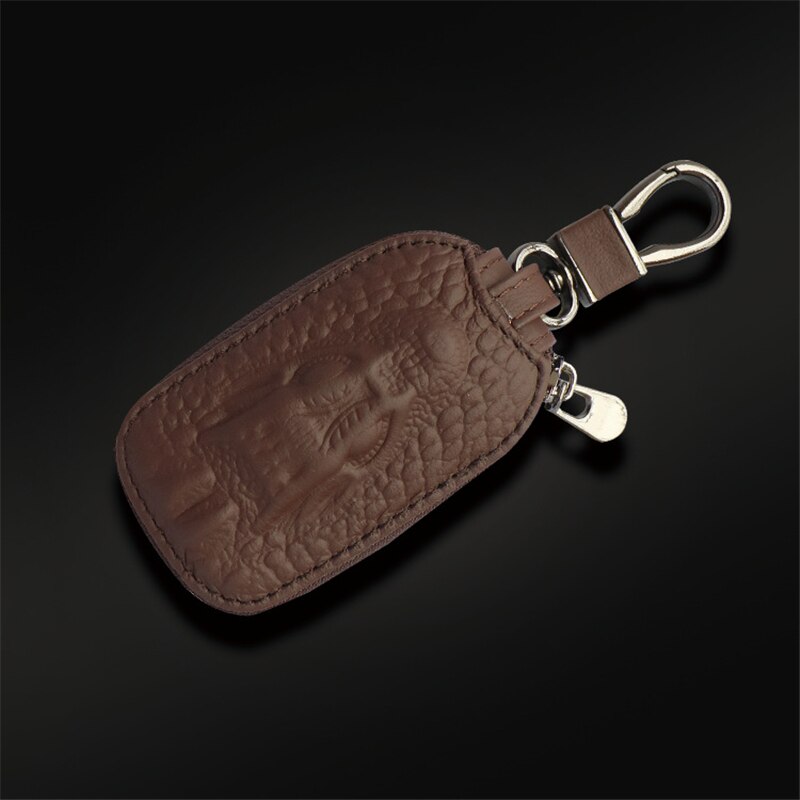 Heren sleutelhanger huishoudster leren autosleutel portemonnees sleutel organizer dames sleutelhanger hoezen rits sleutel etui tas unisex etui