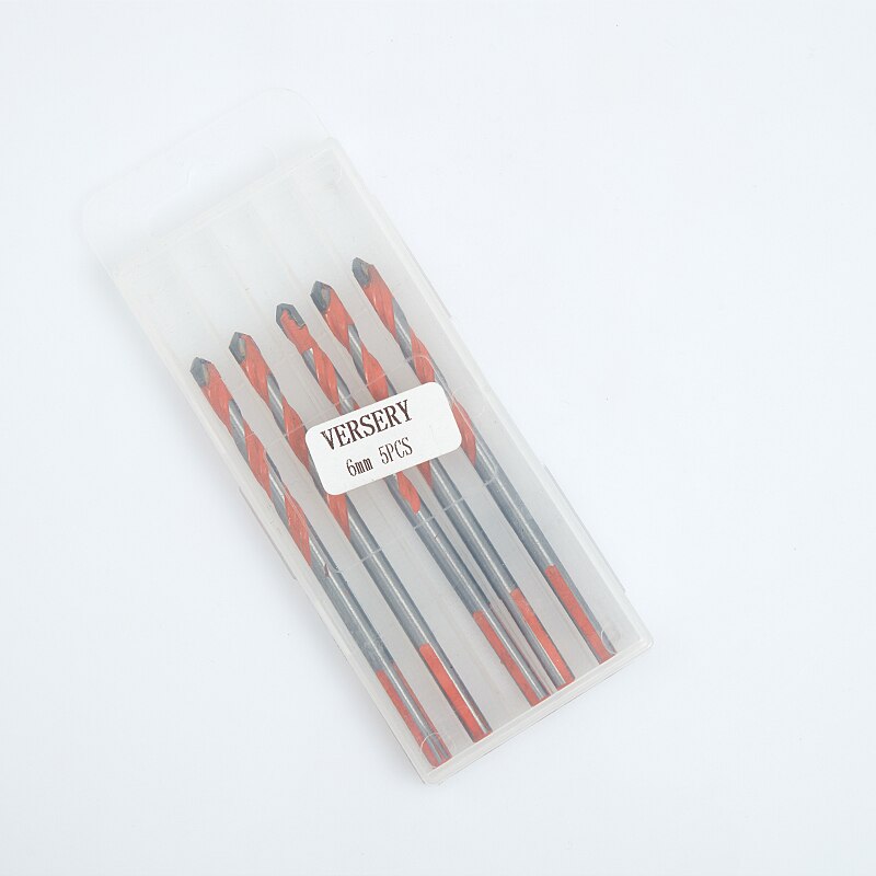 5PCS 5 - 12mm Ultimate Drill Bits Twist Drill Head Wall Ceramic Glass Punching Hole Working Set multifunctional drill bit: 6mm (5PCS)