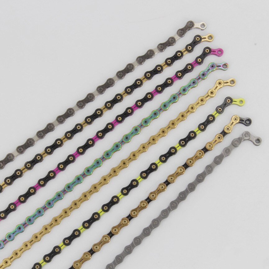 Sumc mtb mountainbike kæde 8/9/10/11/12 speed hule cykelkæder 24/27/30 speed 116l folde landevejscykel cykeldele