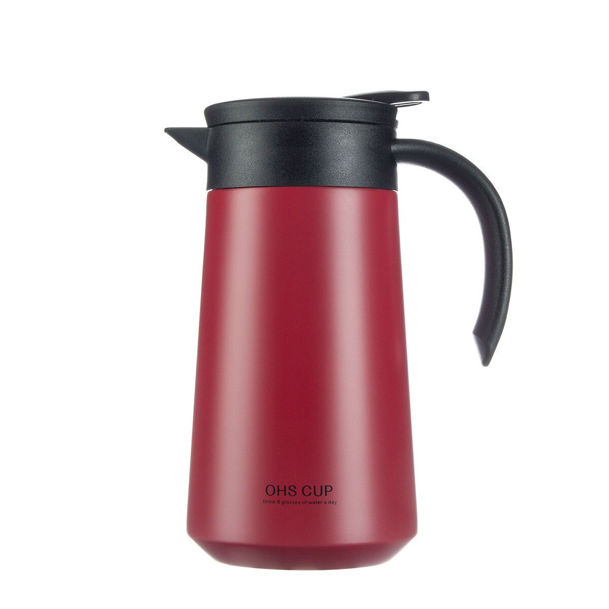 Kaffekanna isolering 800ml rostfritt stål dubbel kanna hem hotell restaurang vattenkokare verktyg