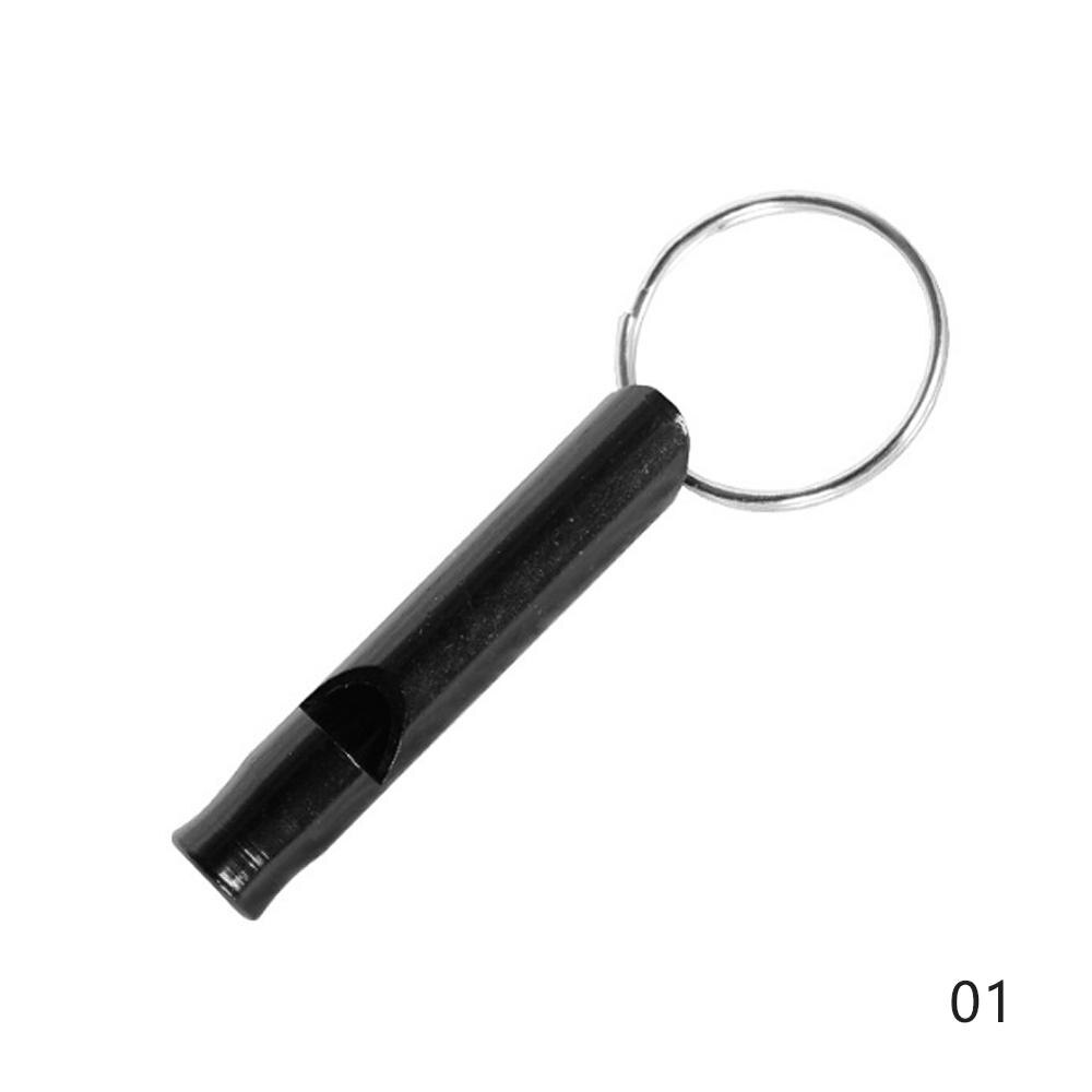 Silbato de entrenamiento obediencia perro ultrasónico sonido supersónico repelente césped dejar de ladrar silbatos para perro material para entrenamiento de perro: Black