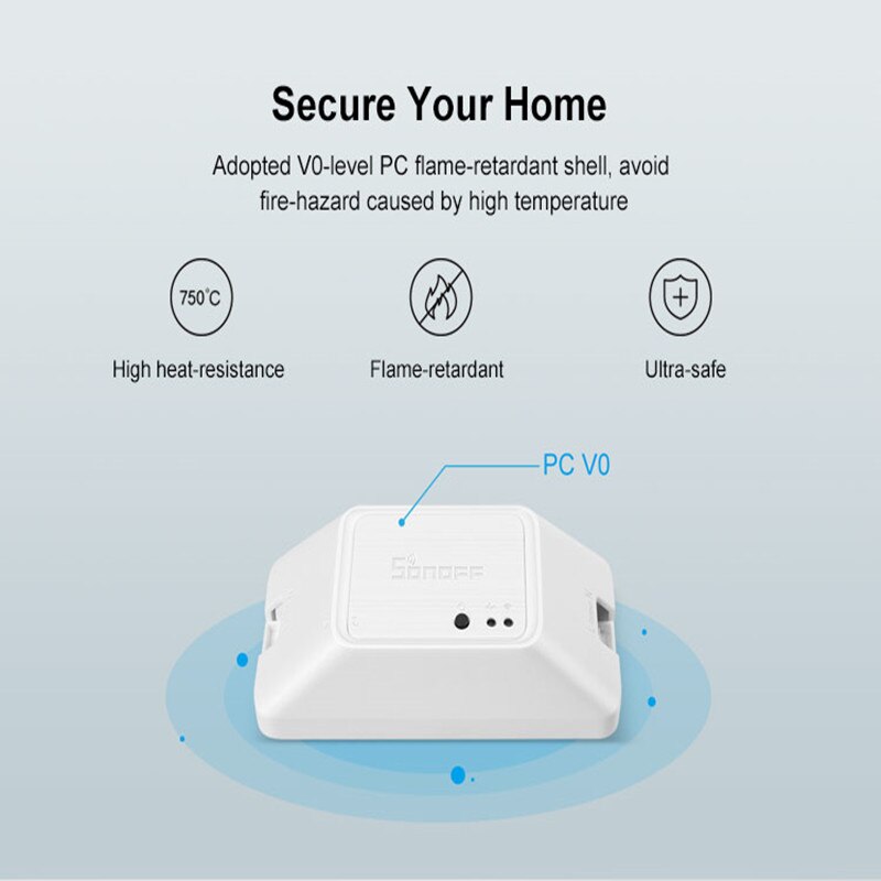 1Pc Sonoff Zigbee Schakelaar Module BASICZBR3 Diy Smart Switch Draadloze Schakelaars Vocie Controle Via Alexa Smartthings Hub