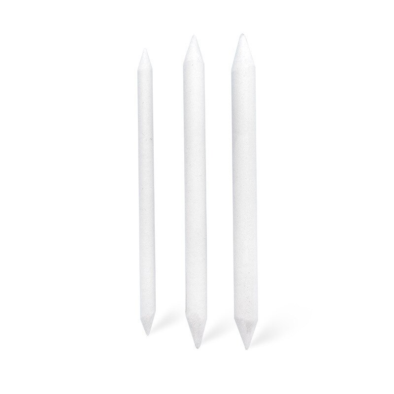 Blending Smudge Stump Stick Tortillon Sketch Art White Drawing Charcoal Sketcking Tool Rice Paper Pen artist Supplies 3/6pcs/set