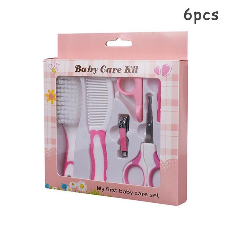 6/8/10/13Pcs Nail Haar Thermometer Grooming Brush Kit Schaar Multifunctionele Kid Toiletartikelen Baby Gezondheid care Set: G