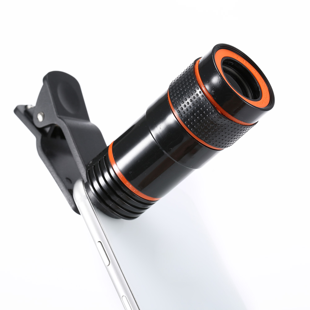 Télescope optique Zoom 8x, objectif de caméra de téléphone portable avec Clip pour Zoom optique, accessoires d'objectif de caméra, h-best