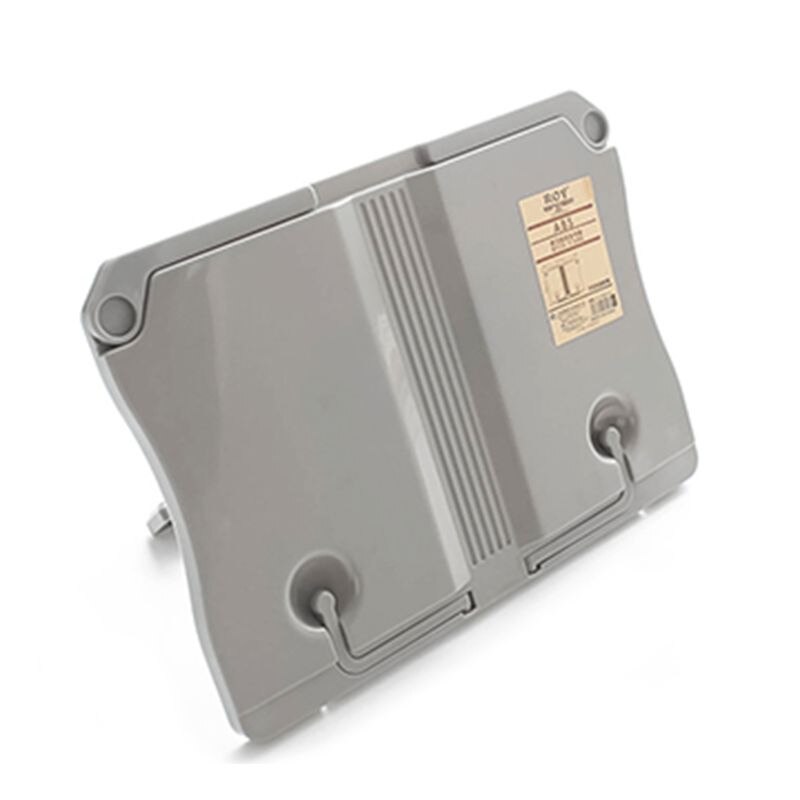 Przenośna podstawka robić czytania składana półka Organizer robić tabletu partytura 3 kolory: szary