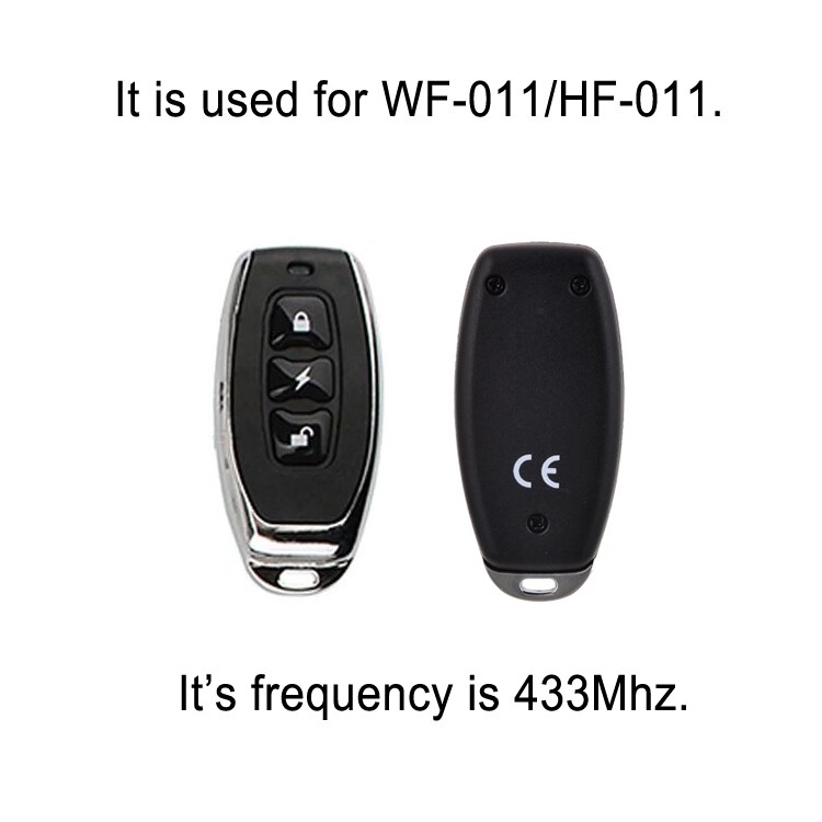 WAFU-mando a distancia con frecuencia de 433 MHZ para WAFU, cerradura inteligente, modelo WF-011