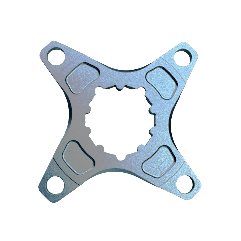 Direct Mount Kettingblad Converter Spider 104 110 130 BCD 4 5 Bolt Crank Arm Kettingwiel Adapter MTB Racefiets Vouwfiets onderdelen: Bordeaux