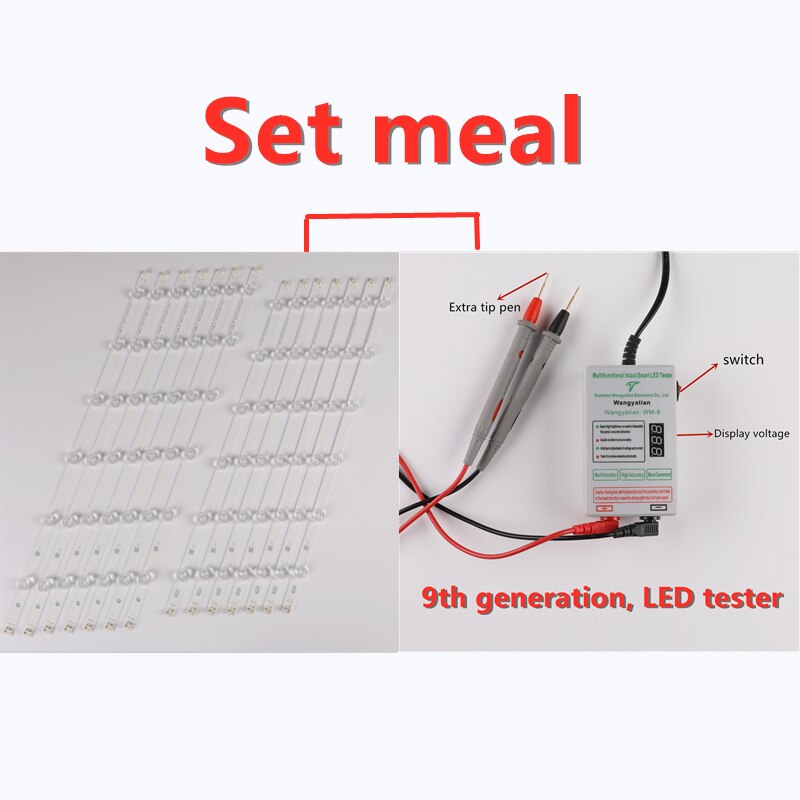 14 stücke x LED-hintergrundbeleuchtung für LG LA62M55T120V12 55LN5400 55LN6200 55LN5600 55LN5710 55LN5750 55LA6205 55LA6200 55LA6210 55LA6208