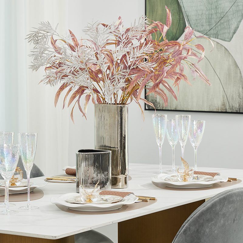 Maple Leaf Patroon Plaat Fruit Gerechten Schotel Dessert Diner Plaat Servies Set Dessert Bead Wedding Plaat Decoratieve Servies