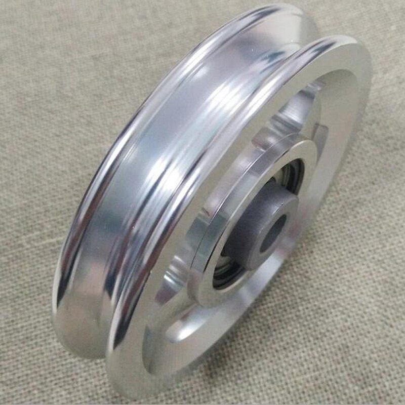 Universal Aluminum Alloy Pulley Bearing Wheel Cable Wear-resistant Fitness Equipment Accessories