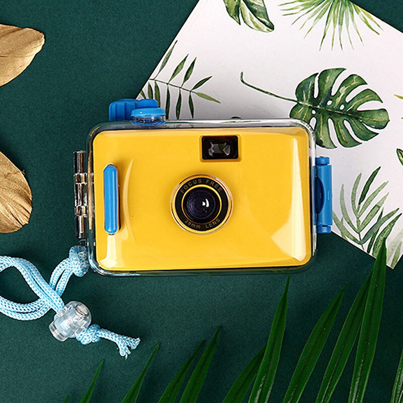 Caméra à Film étanche 35mm, Snorkeling voyage, Mini caméra pour enfants, Film ordinaire 135 F/8 objectif 28mm, vitesse d'obturation 1/100 seconde