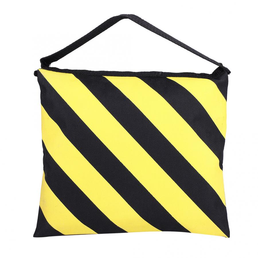 camera photography Yellow&Black Stripes Sand Bag Sandbag Weight Bags for Studio Video Light Stand Tripod camera part Cam