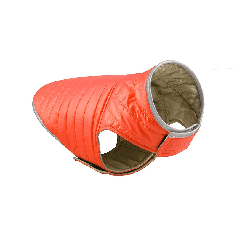 Hond Winter Kleding Voor Kleine Honden Licht Down Dubbelzijdig Katoen Gewatteerde Jas Huisdier Kleding Jas Pak Algehele vest Voor Honden: Orange and Brown / XS