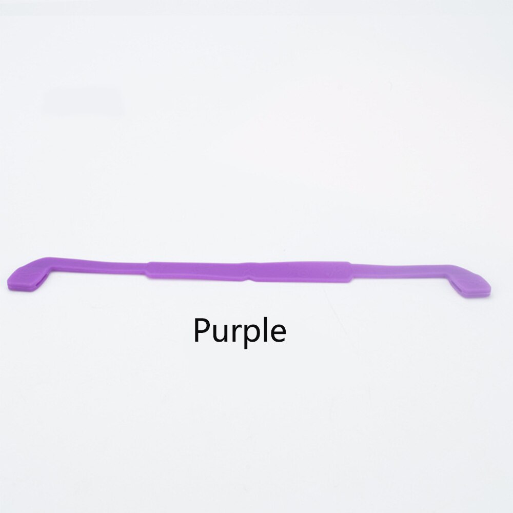 Sangle magnétique en silicone pour lunettes de sécurité pour enfants, attache pour lunettes de soleil, serre-tête, cordon pour lunettes de sport: Violet