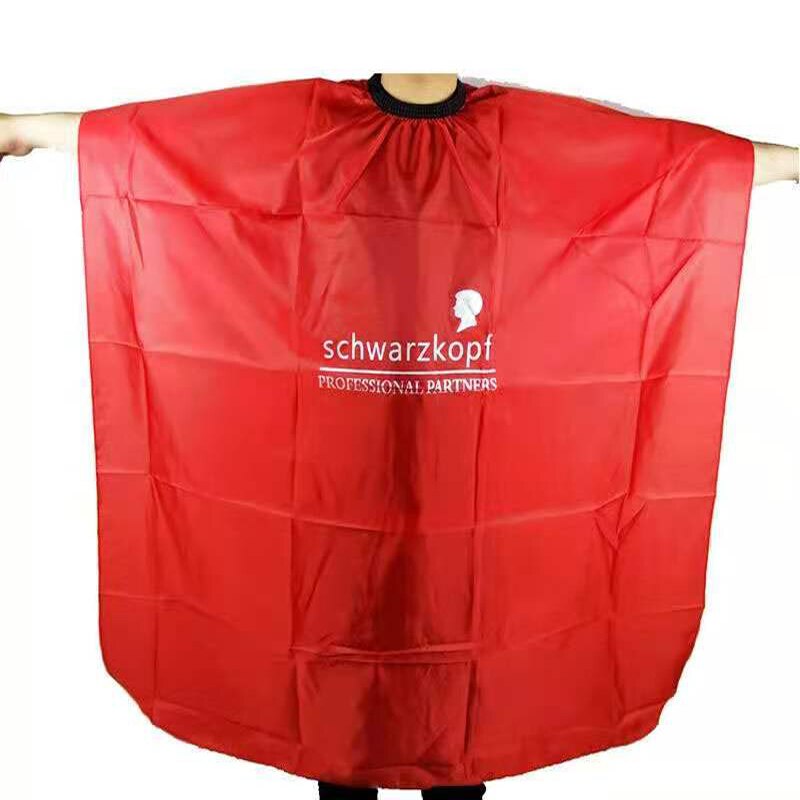 Paño para peluquería, capa para cortar el pelo, impermeable, peluquería: Product 1-red