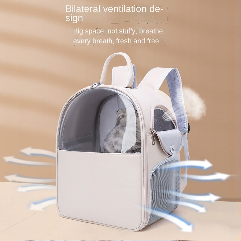 Cat Portable Space Capsule Pet Backpack Multifunctional Cute Pet Bag Layered Cat Accessories Carrier for Cat
