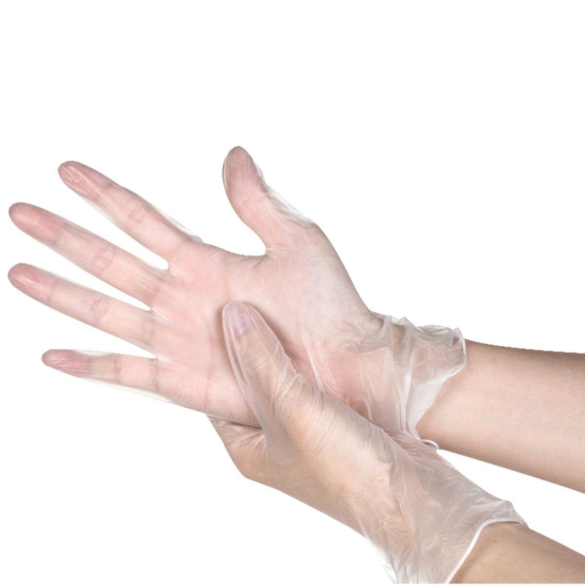 S M L XL Size 100PCS Protection Safety Disposable Gloves Food Dishwashing Gloves Kitchen Appliances Electric Washing Gloves