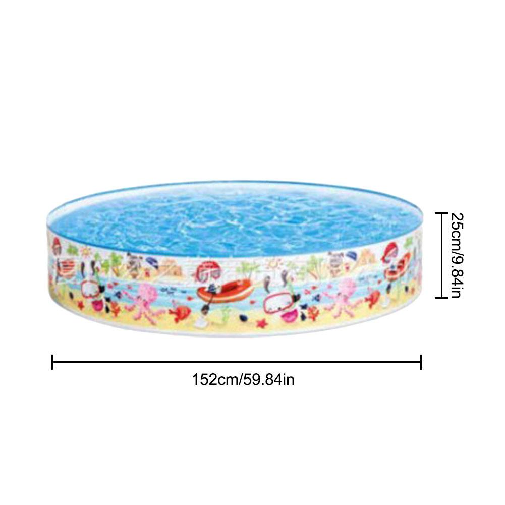 famille piscine Snap Set piscine enfants pataugeoire pour garçons filles en plein air eau Fun