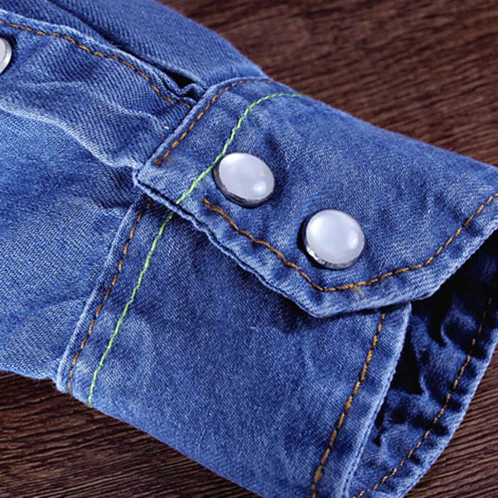 denim shirt Cotton men long sleeve casual shirts Men's Jeans Shirts for Male dress camisa masculina clothes