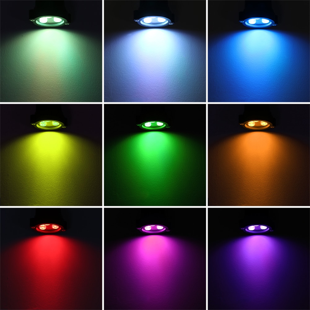 IP65 Waterproof Energy-saving Floodlight Garden Lawn Lamp Outdoor Landscape LED Light withRemote Control