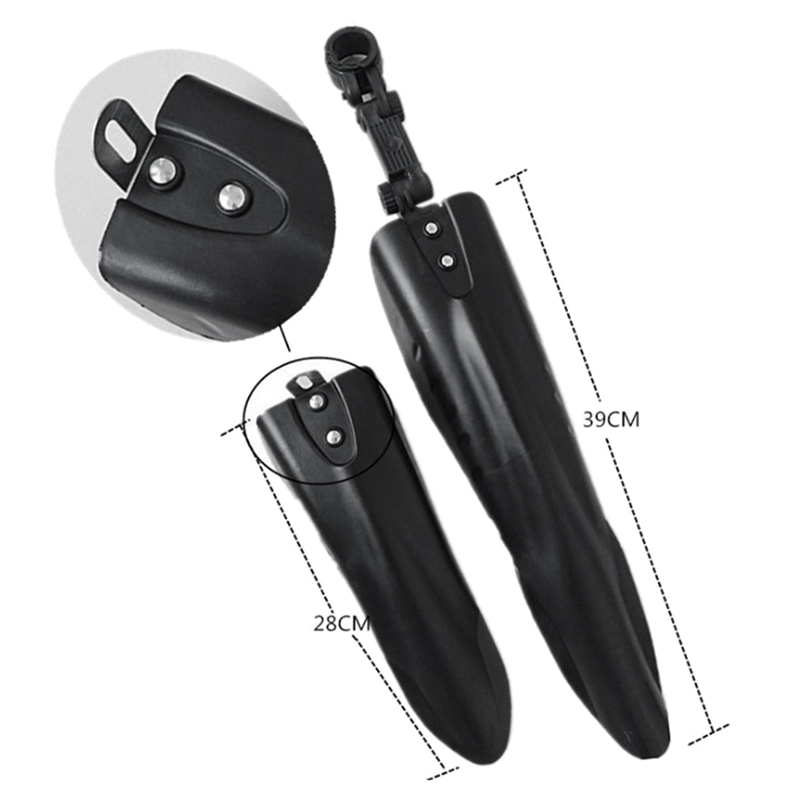 Mountain bike front fender rear fender set mudguard