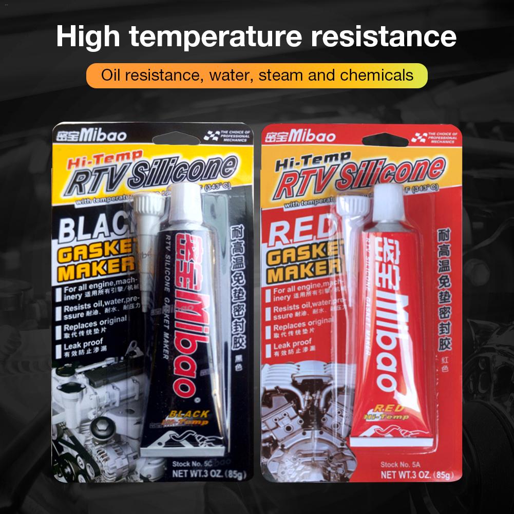 Style 85g Automotive Mechanical Seal Leak-proof Electronic Seal Glue Silicone Free Gasket Sealant Mi Bao Red Glue