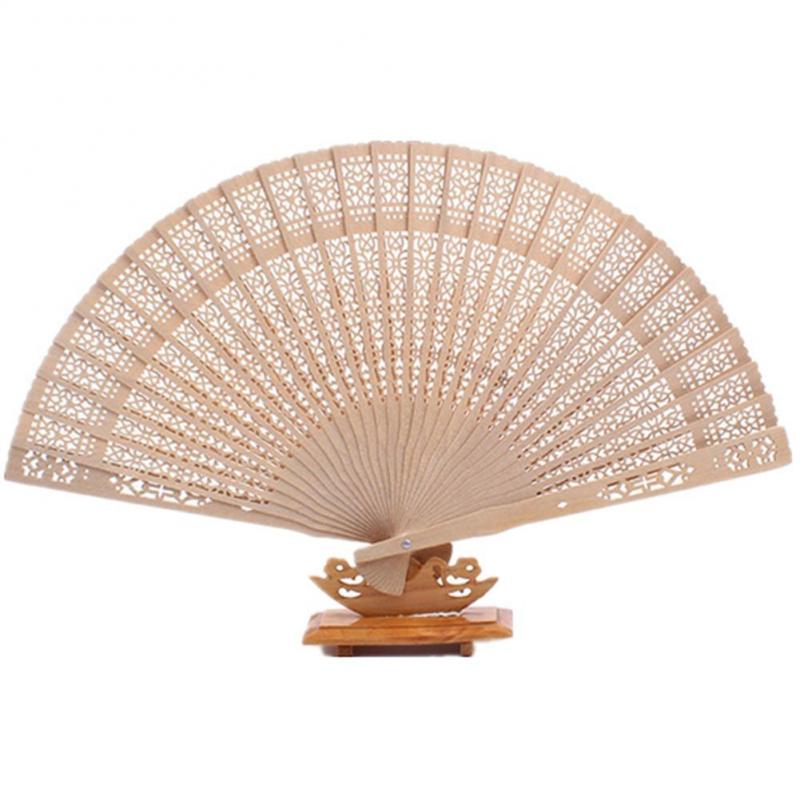 Customised Traditional Fan Chinese Traditional Hollow Fan Wooden Hand Made... – Vicedeal