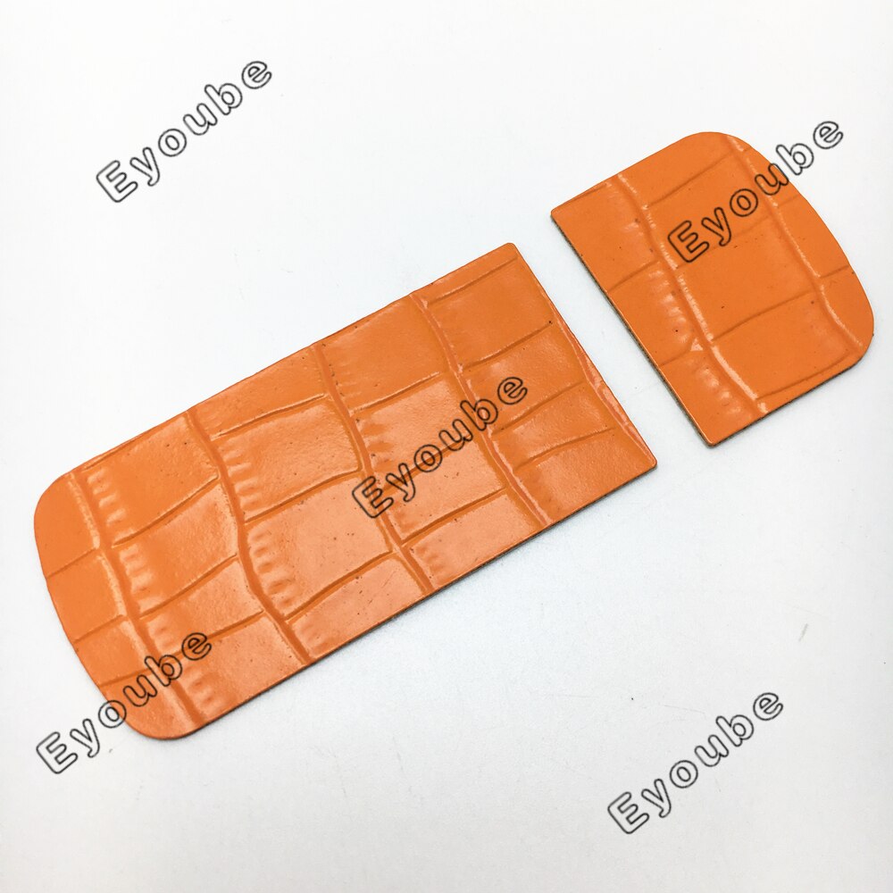 Autocollant en cuir couvercle de batterie pour Nokia 8800 Arte 8800A or édition cuir blanc