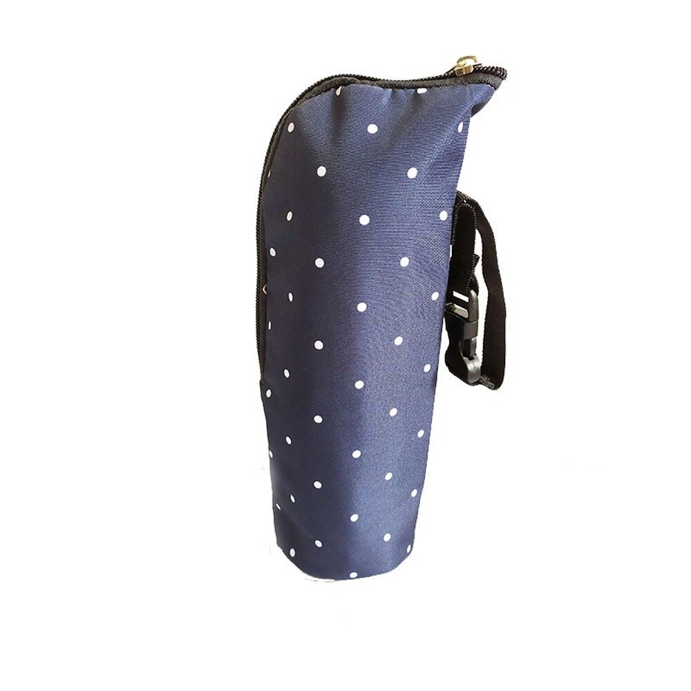 Bolsa aislante para biberón de bebé, Bolsa térmica para biberón, termo para biberón: Blue dots
