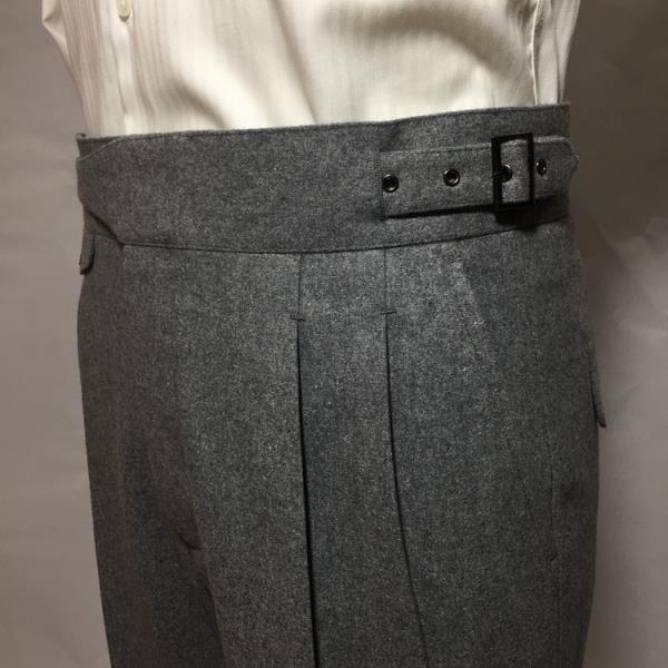 Trousers for Men Wool Tweed Pants Retro Men Trousers Autumn High Waist Pants Gentleman Trousers Suit Male Men&#39;s Clothing