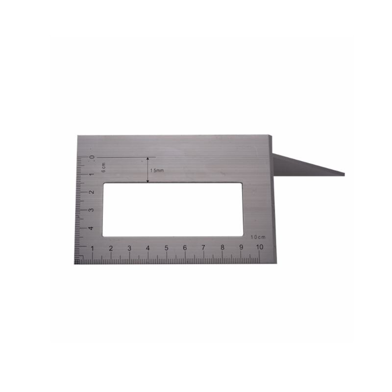 Aluminum Alloy Wooden Square Multifunction Ruler 45 90 Degree Gauge Woodworking