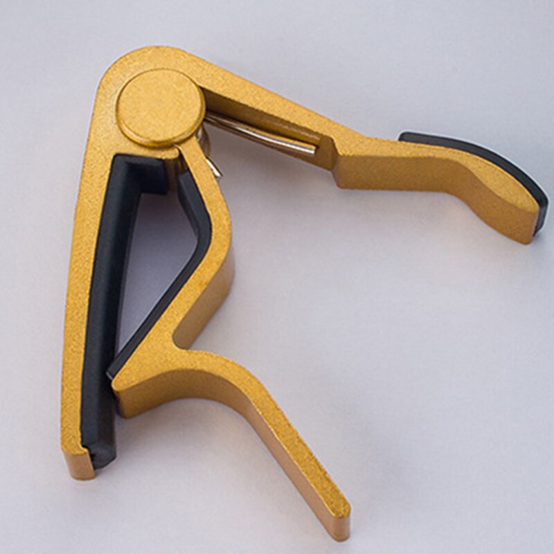 Guitar Capo Quick Change Clamp Guitar Tuner Clamps Key Capo Adjusting Capo Tone Acoustic Classic Guitar Accessories: GOLD