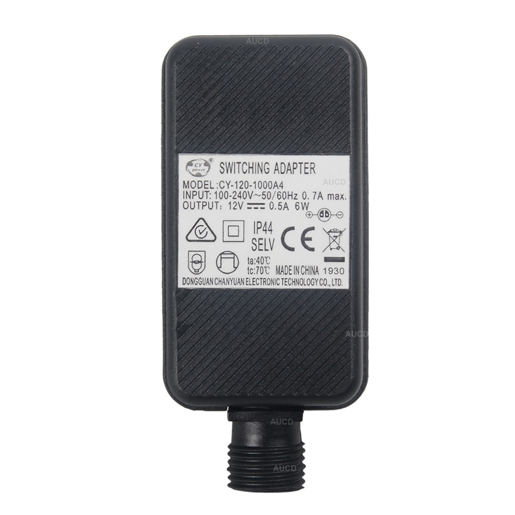 Universal Outdoor Landscape Light Switching Adaptador Hang Wall Lighting Power Supply Adapter AC 220V To DC 12V 0.5A AU Plug