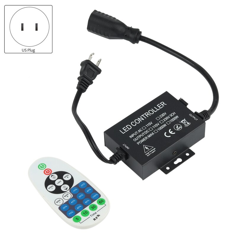 LED Strip Dimmer 23 Keys RF Wireless Remote Controller Dimmer For LED Bulb String/Christmas LED String