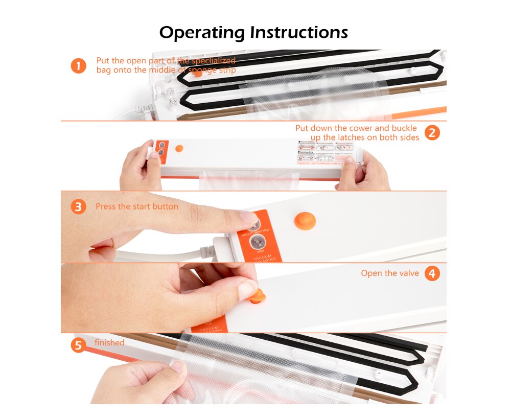 House hold best vacuum packing-Machine Food-Saverbags